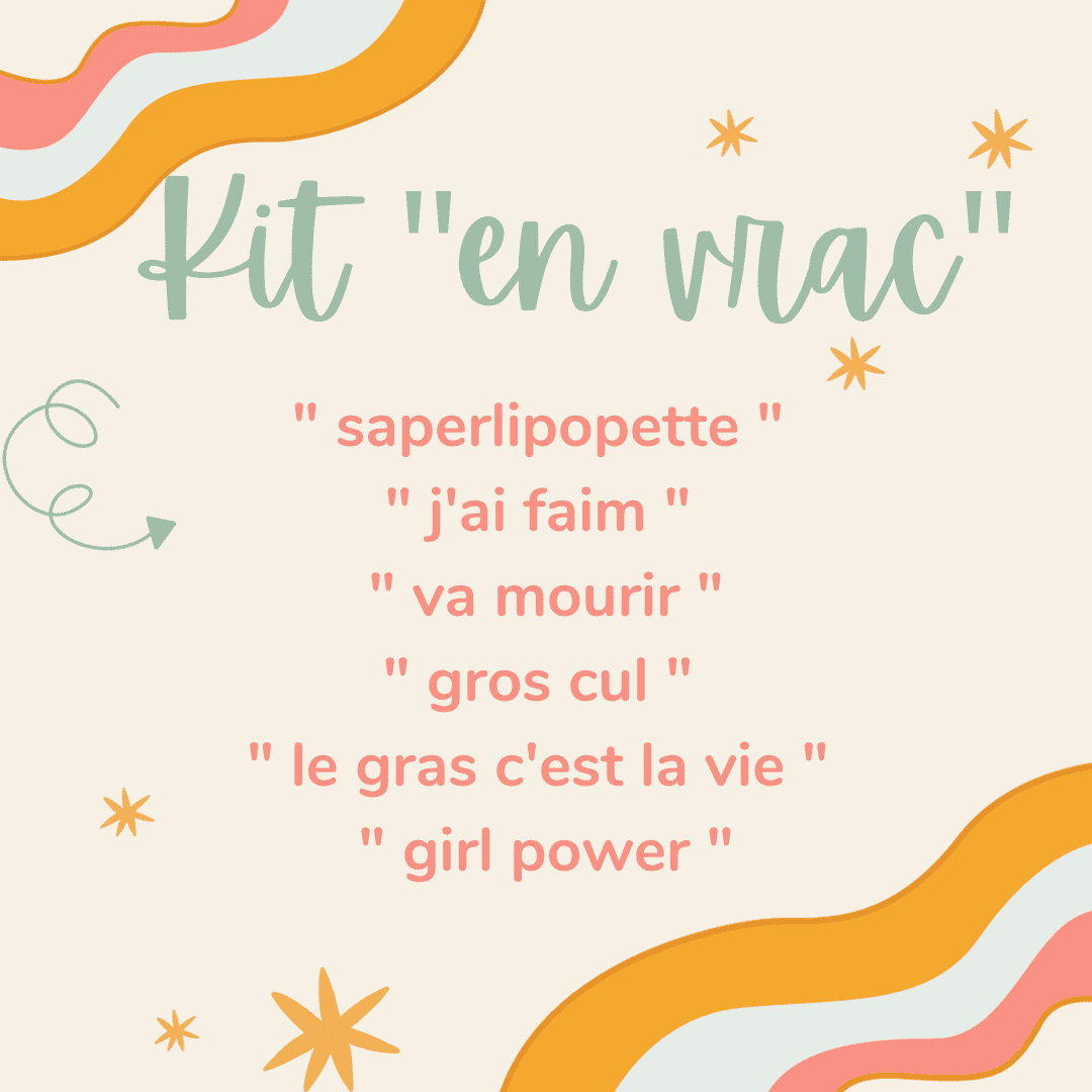 kit EN VRAC 